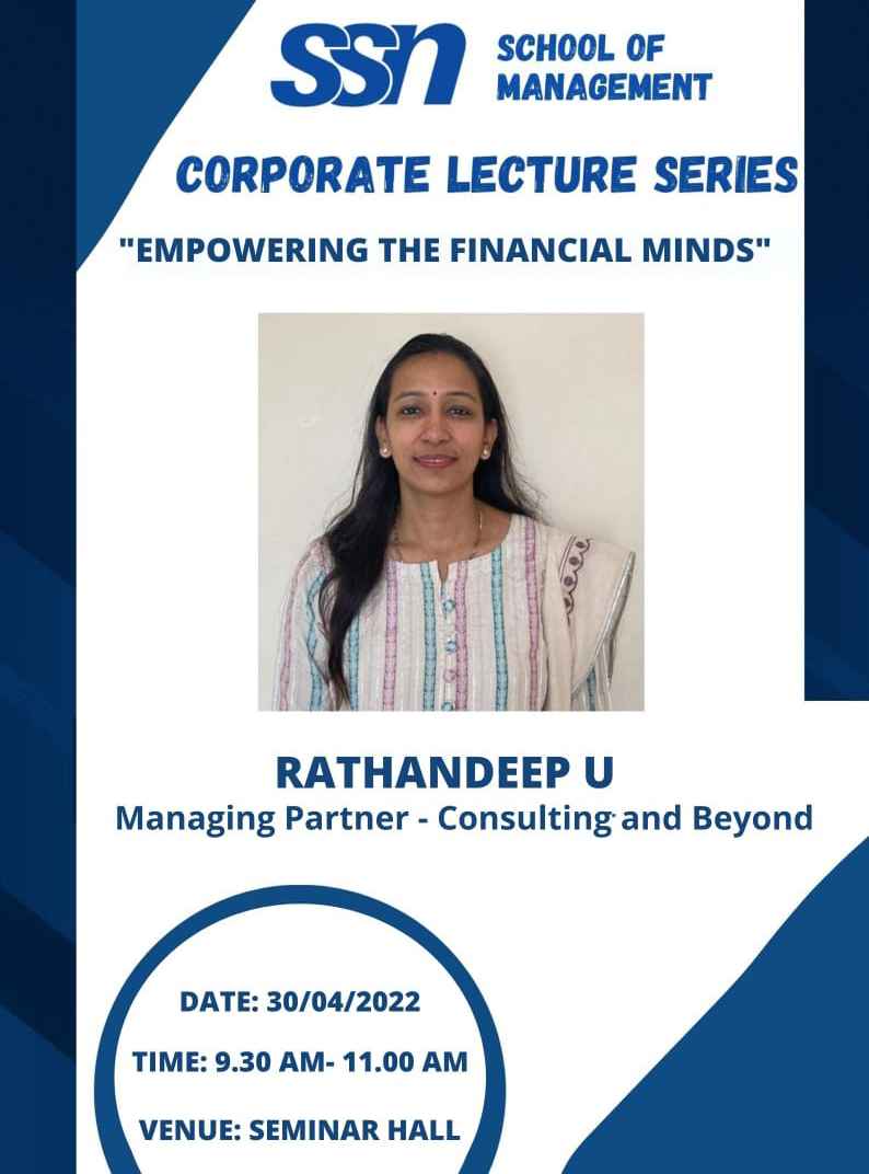 Corporate Lecture Series – Empowering the Financial Minds