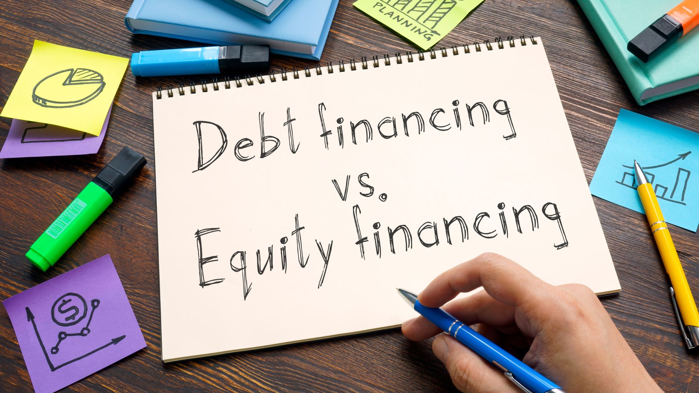 Featured image: Debt Financing vs Equity Financing
