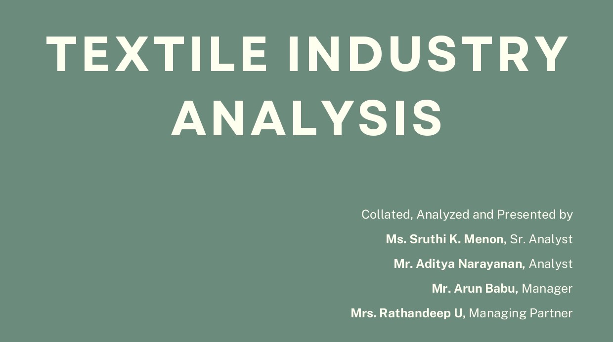 Textile Industry Analysis - Consulting & Beyond