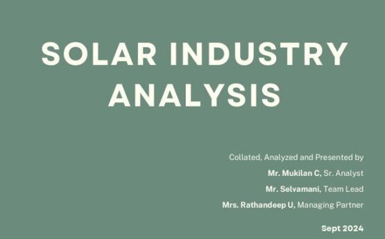 Solar Industry Analysis Report – September 2024