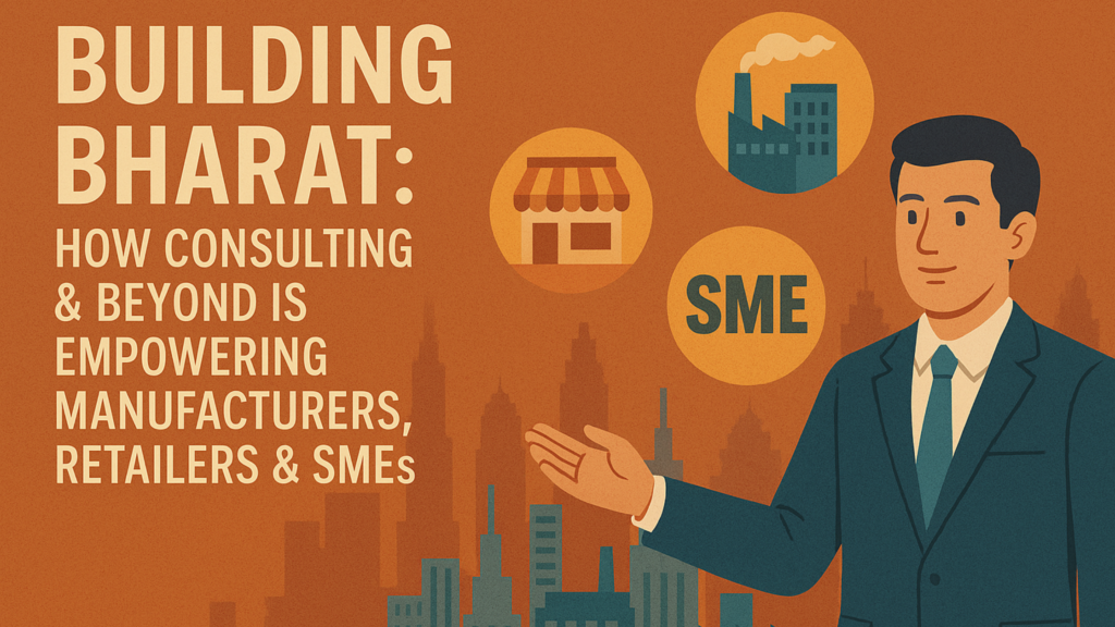 Building Bharat: How Consulting & Beyond Is Empowering Manufacturers, Retailers & SMEs