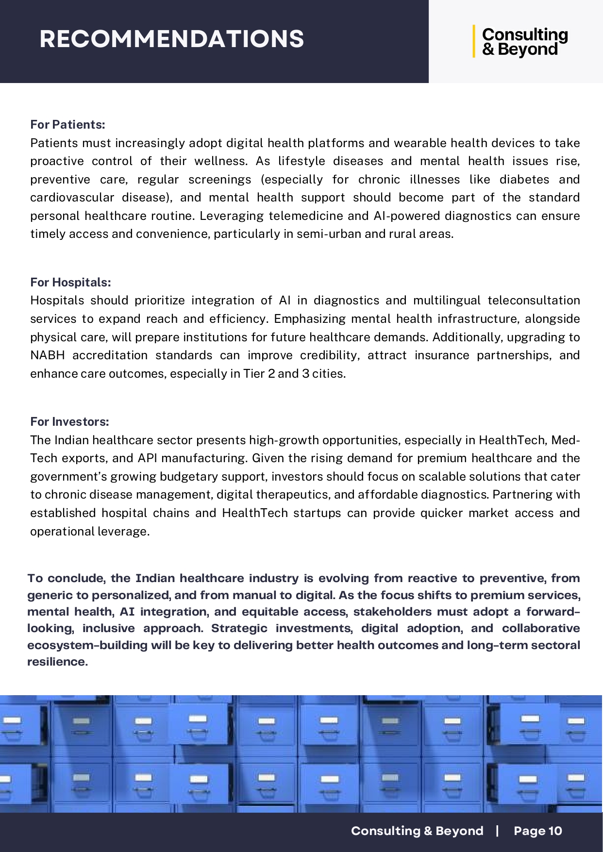 Image: Healthcare Industry Analysis 10