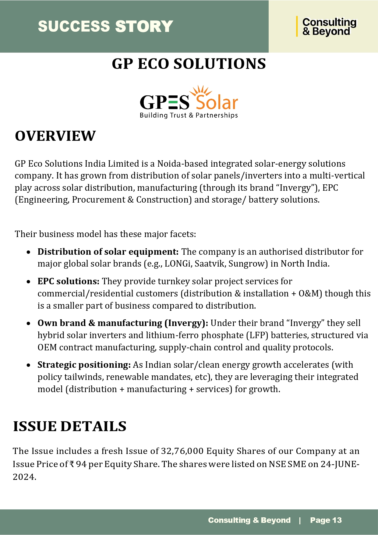 Image13: Recent Trends in SME IPO - 2025
