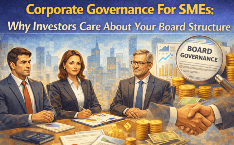 Image: Corporate Governance For SMEs: Why Investors Care About Your Board Structure