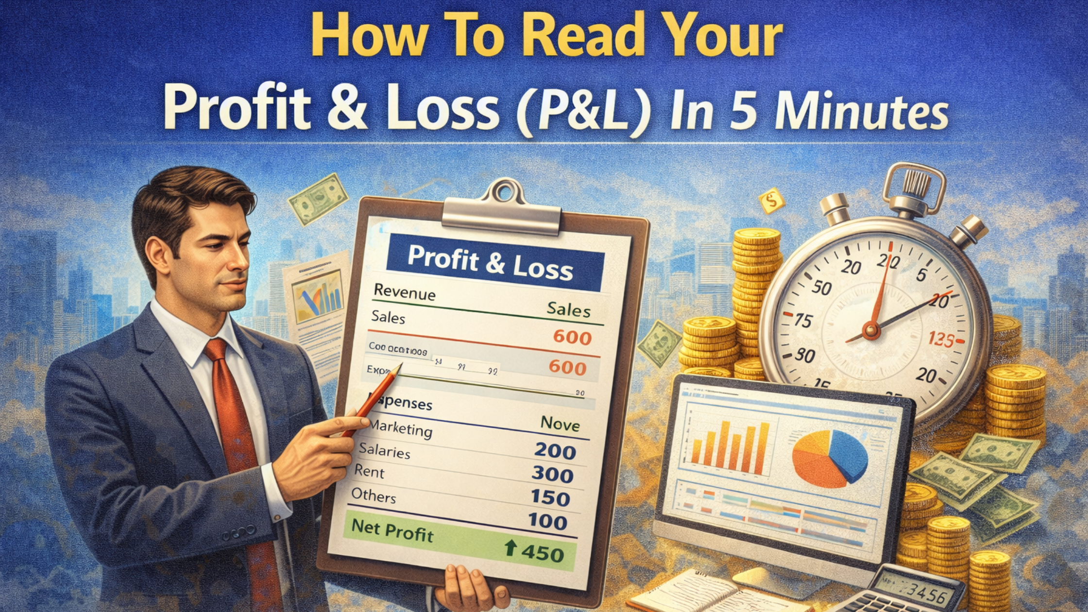 Image: How To Read Your Profit & Loss (P&L) In 5 Minutes