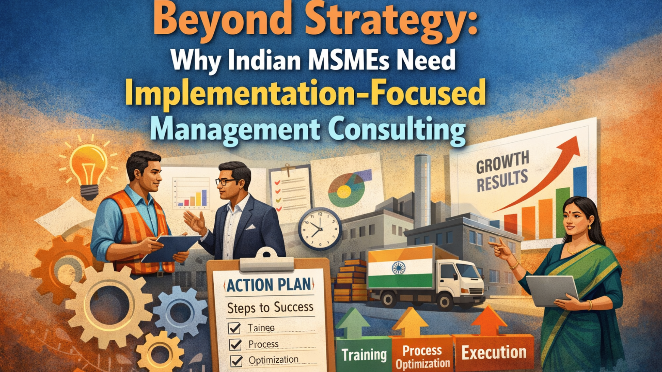 Image: Beyond Strategy: Why Indian MSMEs Need Implementation-Focused Management Consulting