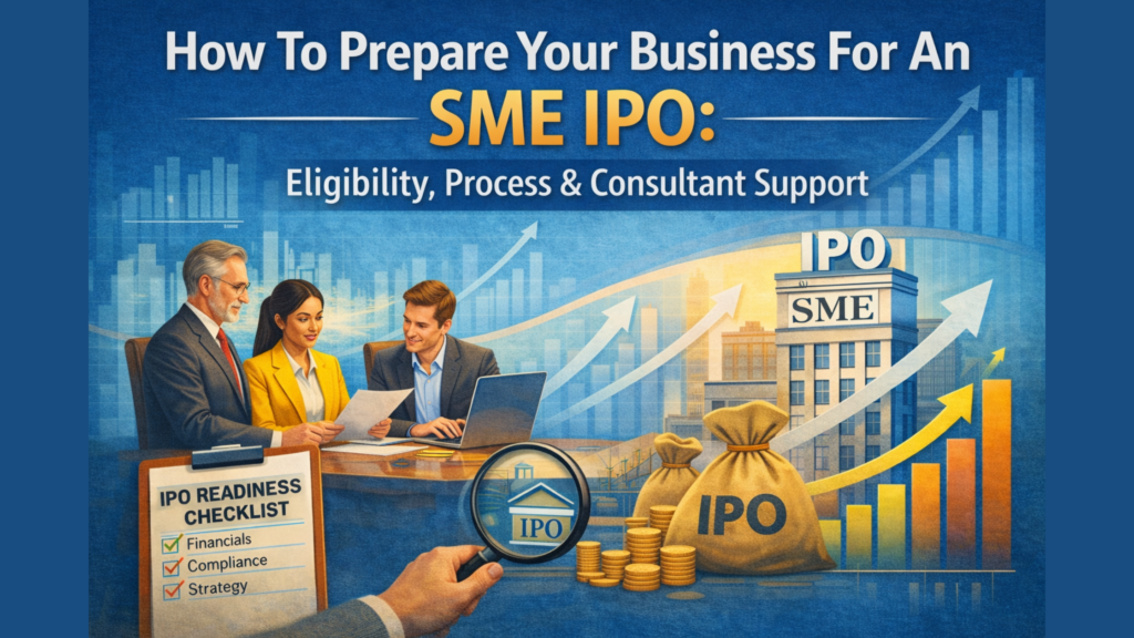 How To Prepare Your Business For An SME IPO: Eligibility, Process & Consultant Support