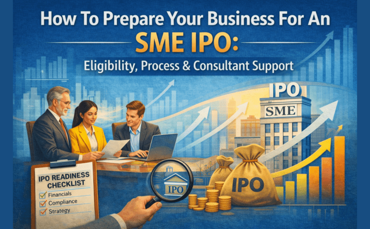 Image: How To Prepare Your Business For An SME IPO: Eligibility, Process & Consultant Support