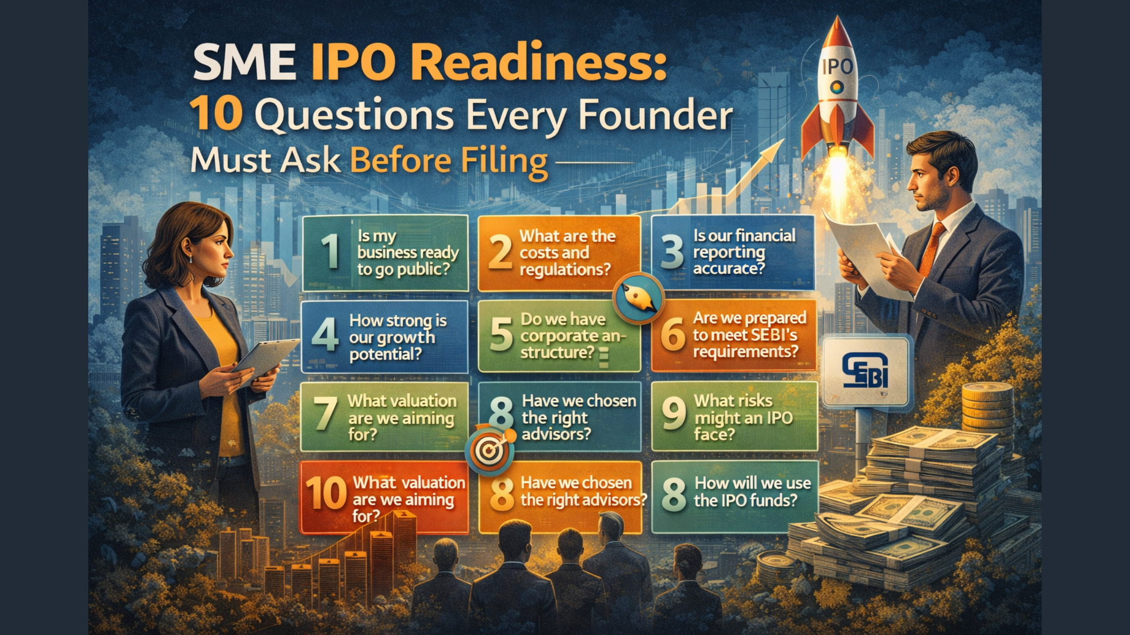 SME IPO Readiness: 10 Questions Every Founder Must Ask Before Filing