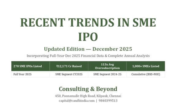 Featured Image: Recent Trends in SME IPO