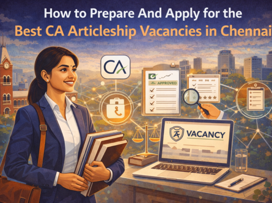 How to Prepare And Apply for the Best CA Articleship Vacancy in Chennai