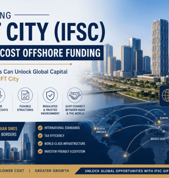 Leveraging GIFT City (IFSC) For Low-Cost Offshore Funding: How Indian SMEs Can Unlock Global Capital Through IFSC GIFT City