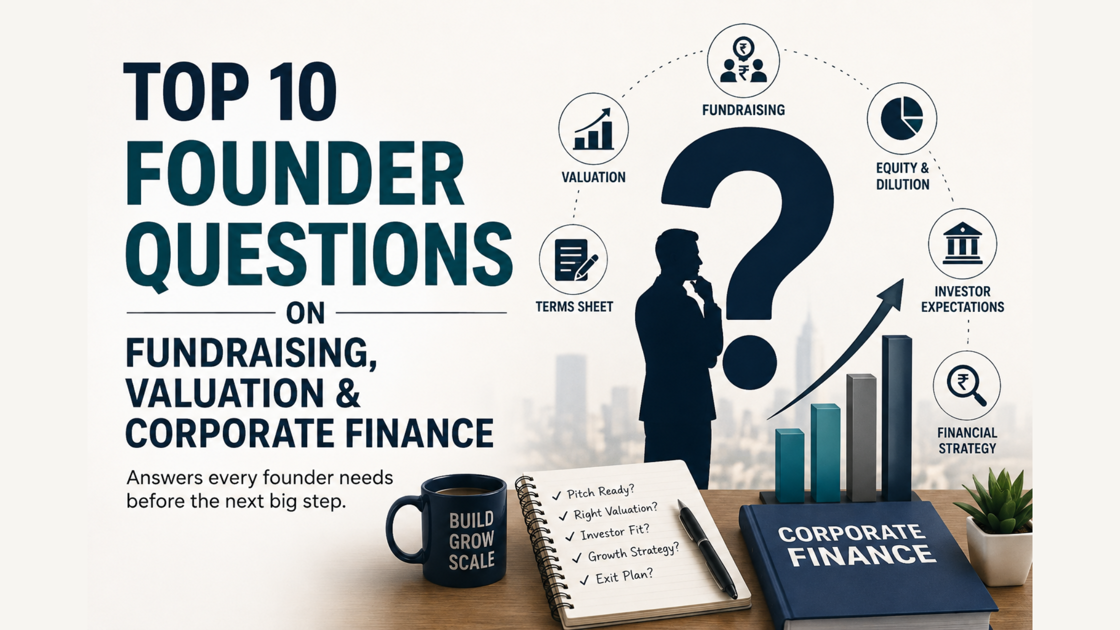 Top 10 Founder Questions On Fundraising, Valuation & Corporate Finance