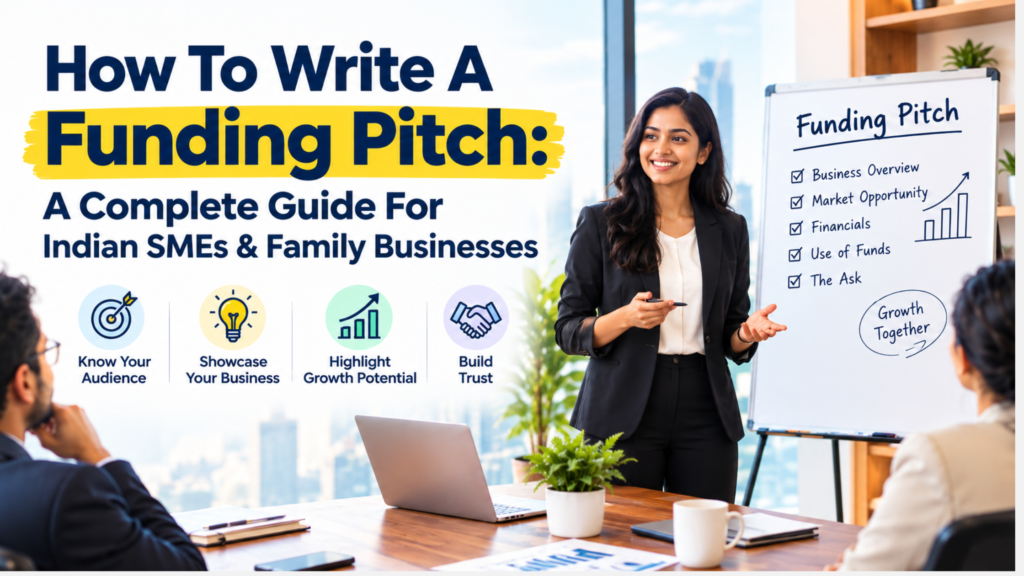 How To Write A Funding Pitch: A Complete Guide For Indian SMEs & Family Businesses