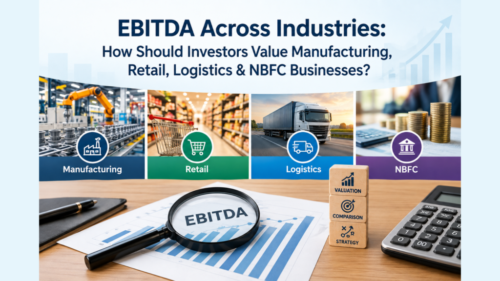 EBITDA Across Industries: How Should Investors Value Manufacturing, Retail, Logistics & NBFC Businesses?