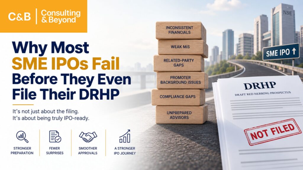 Why Most SME IPOs Fail Before They Even File Their DRHP