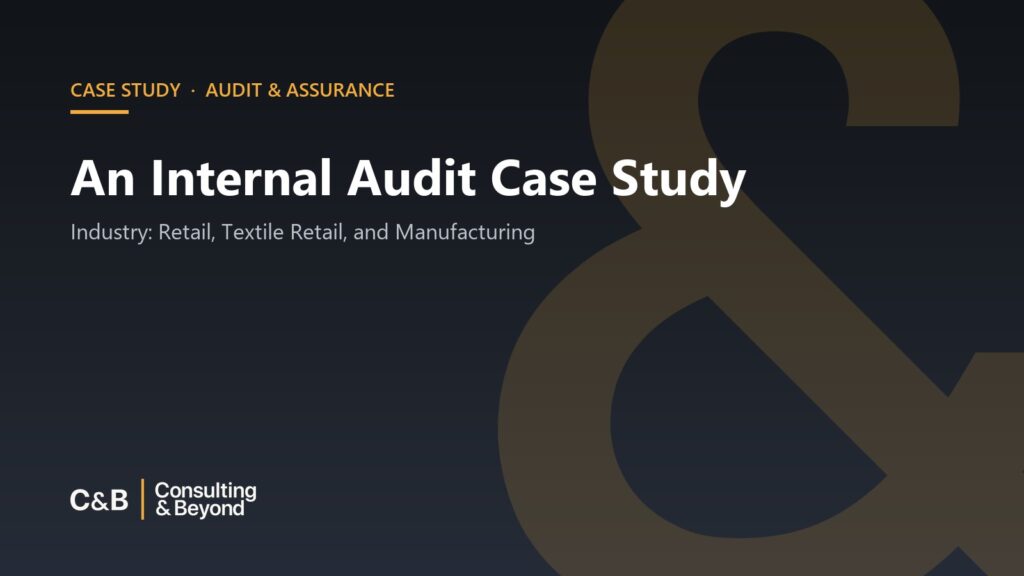 An Internal Audit Case Study