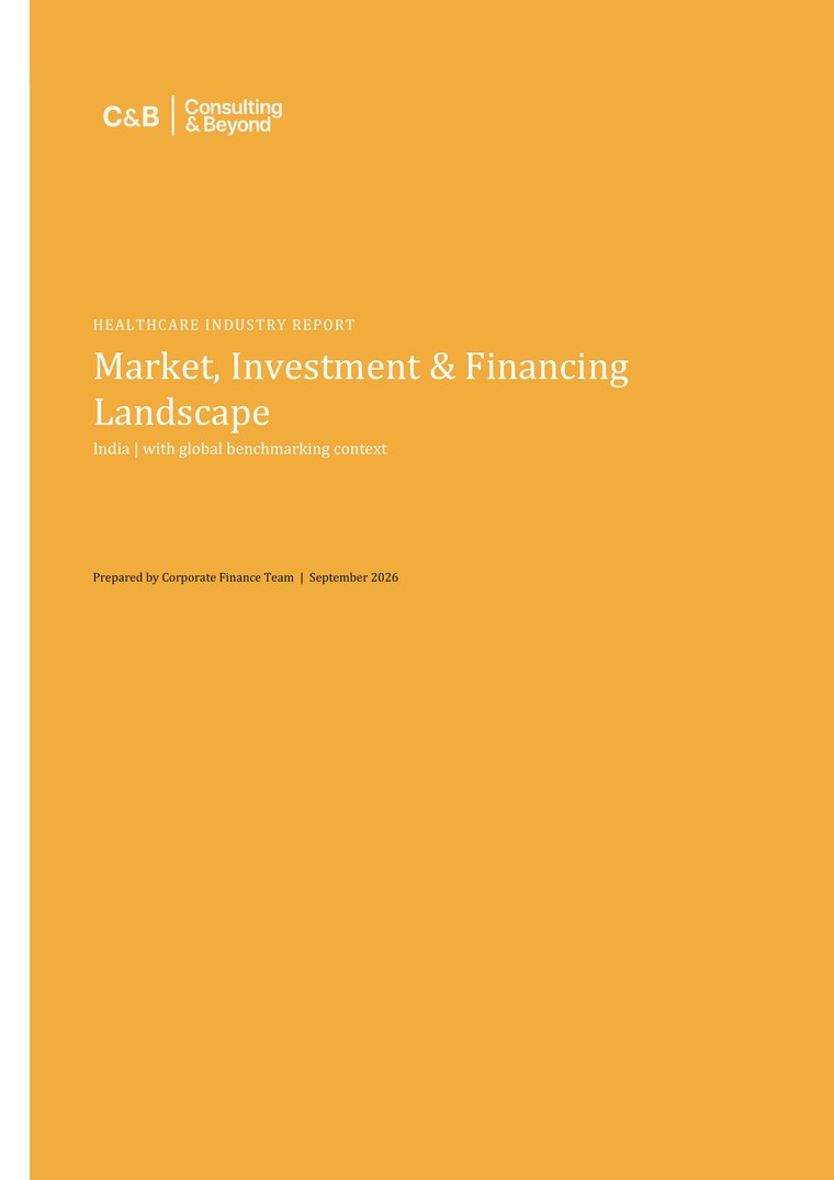 Healthcare Industry Report cover